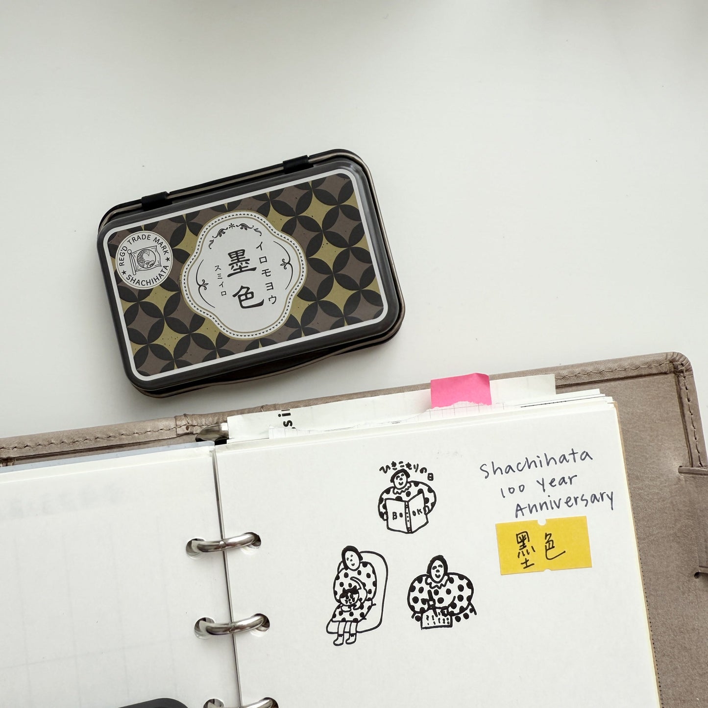 Shachihata 100 Year Anniversary Iromoyo Ink Pads / 3 Colors