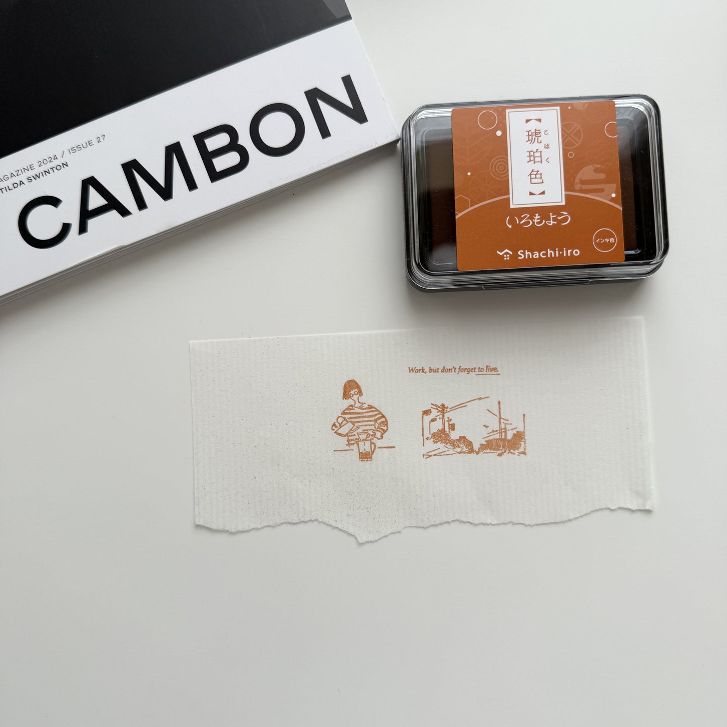 Shachihata Iromoyo Ink Pad / 5 New Colors