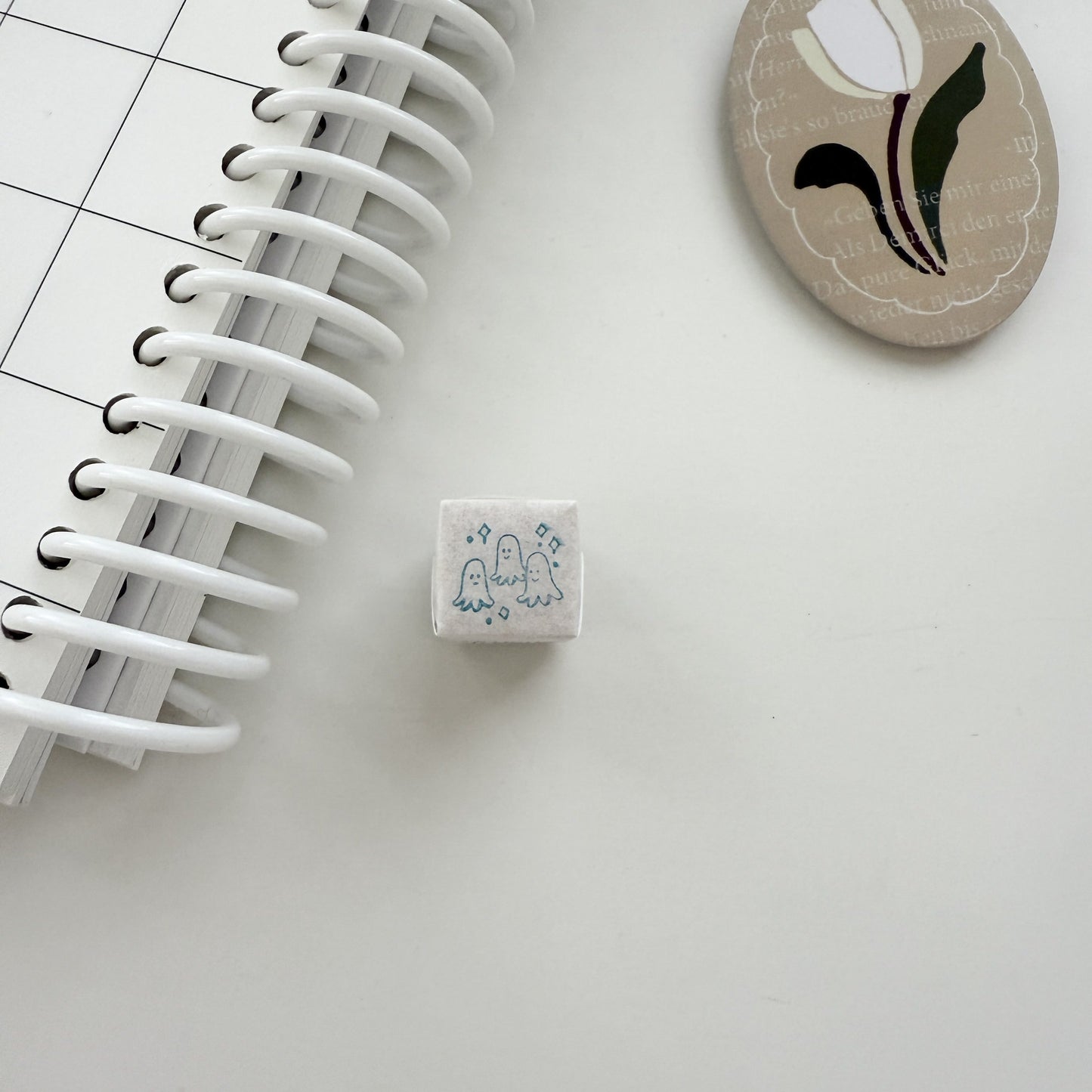 Kurukynki Day-To-Day Mini Rubber Stamps / 12 Designs