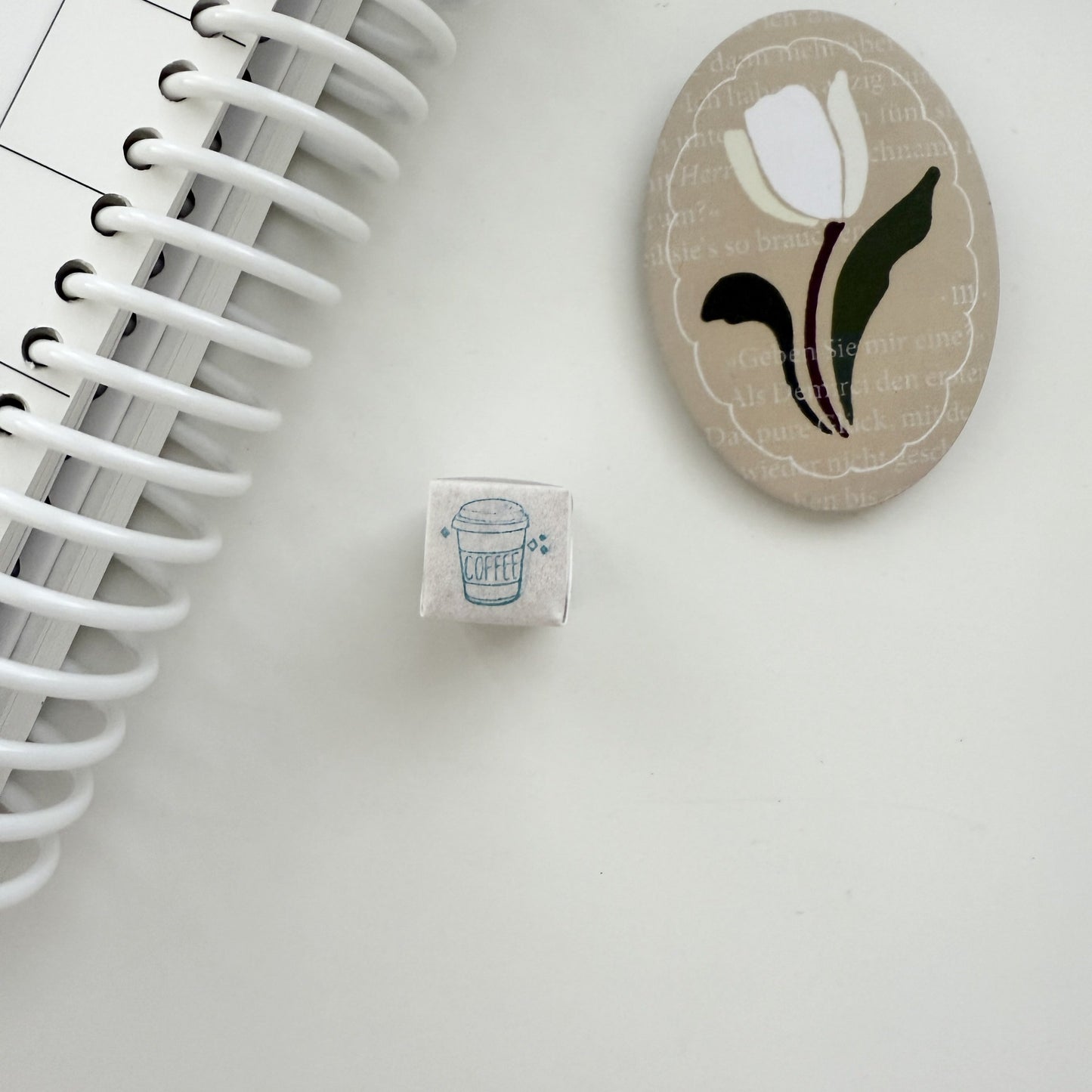 Kurukynki Day-To-Day Mini Rubber Stamps / 12 Designs