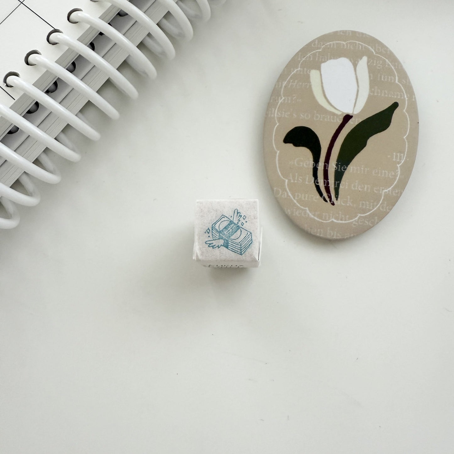Kurukynki Day-To-Day Mini Rubber Stamps / 12 Designs