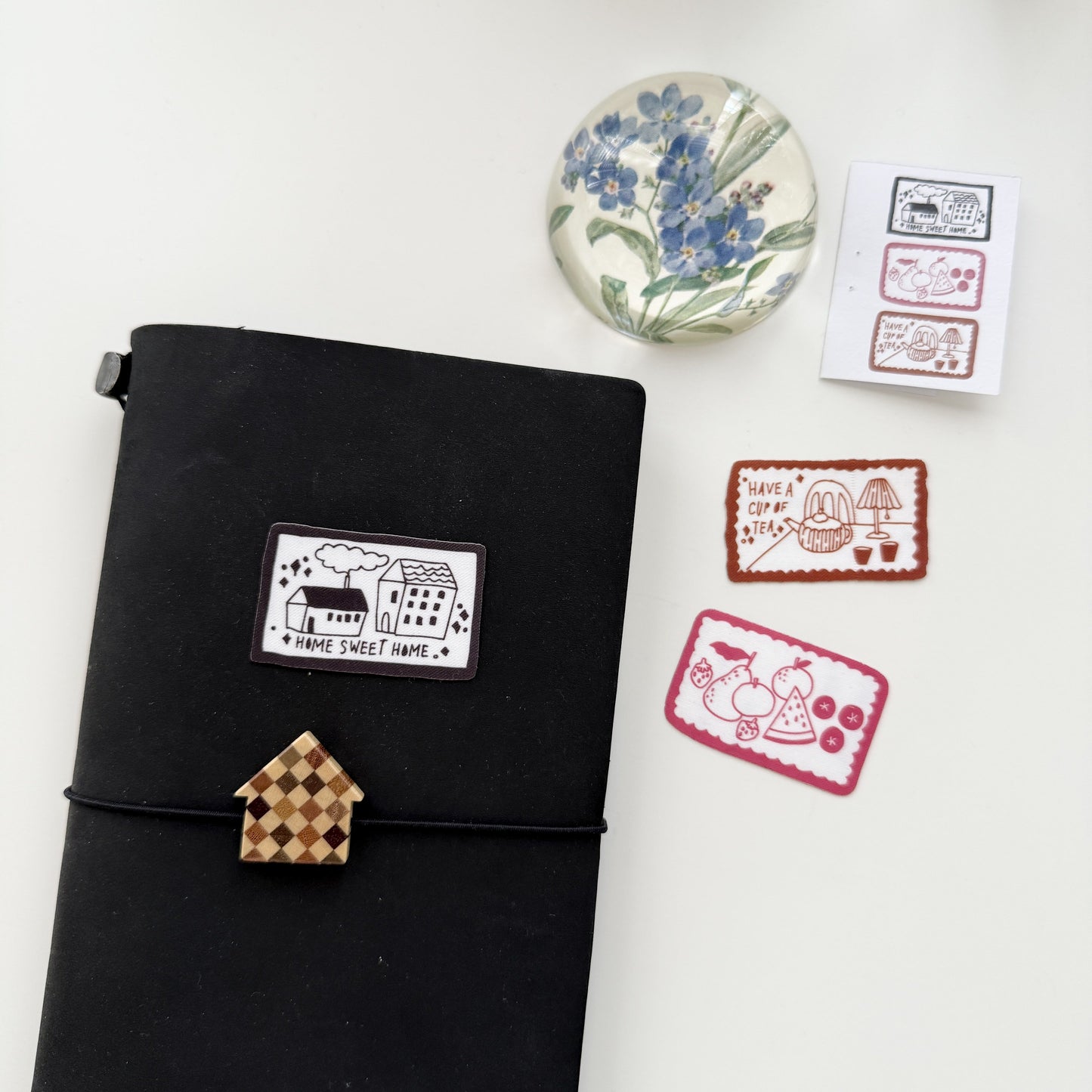 Kurukynki Fabric Sticker Patch / 3 Options