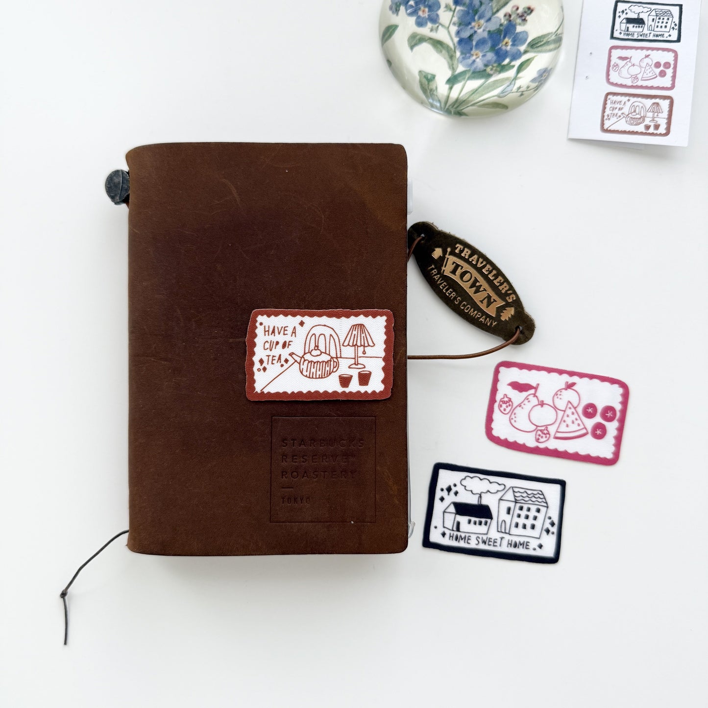 Kurukynki Fabric Sticker Patch / 3 Options