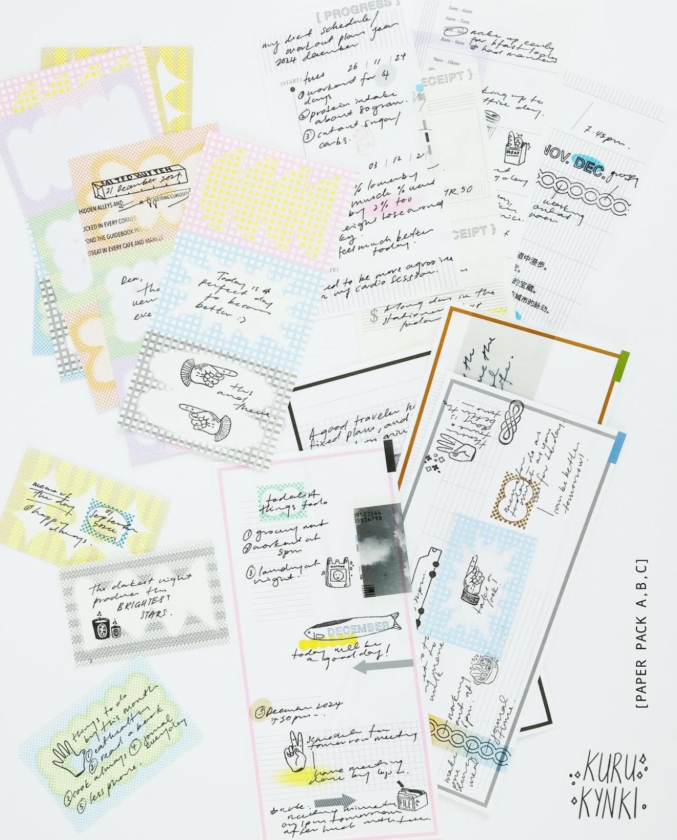 Kurukynki Paper Pack (A)