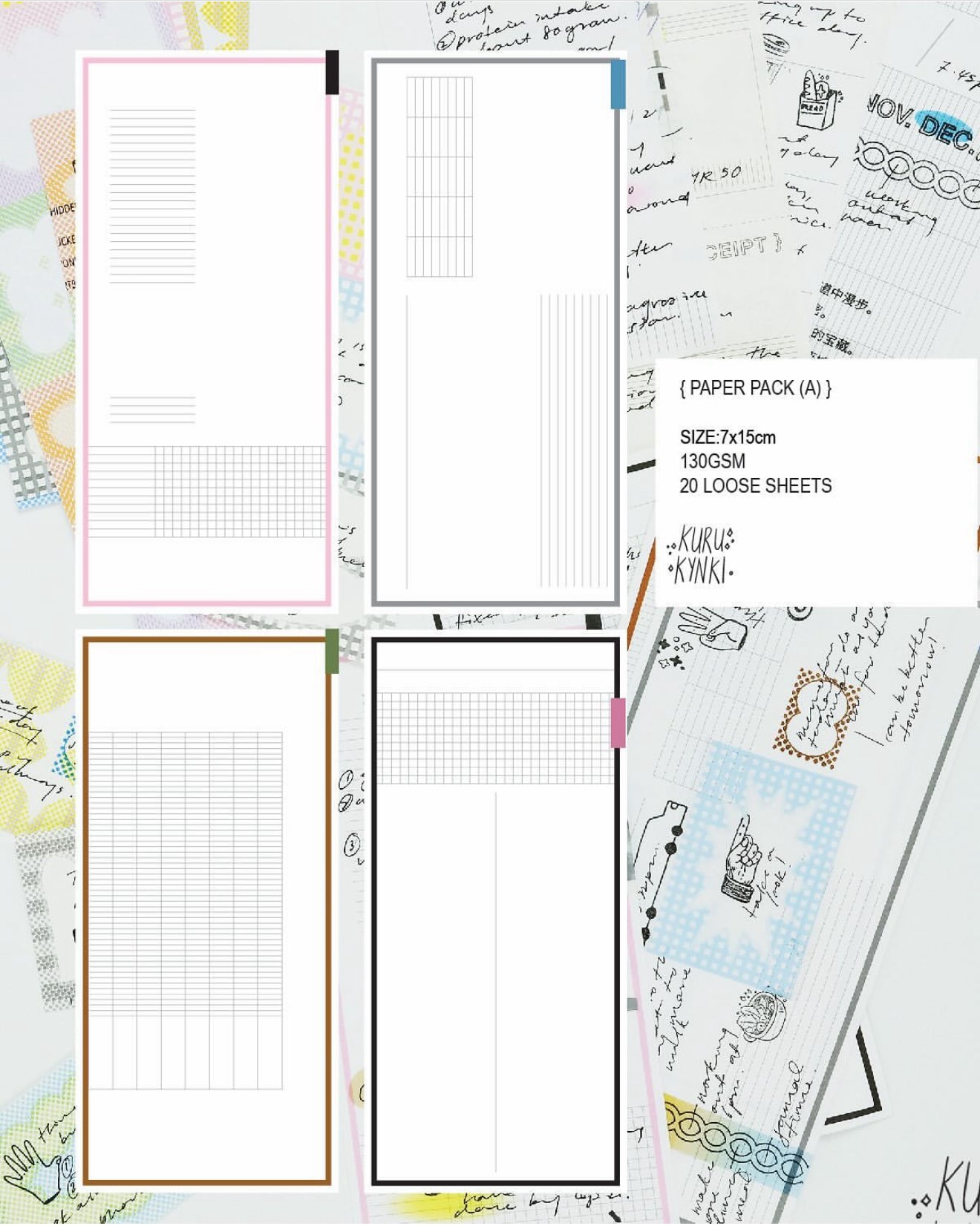 Kurukynki Paper Pack (A)