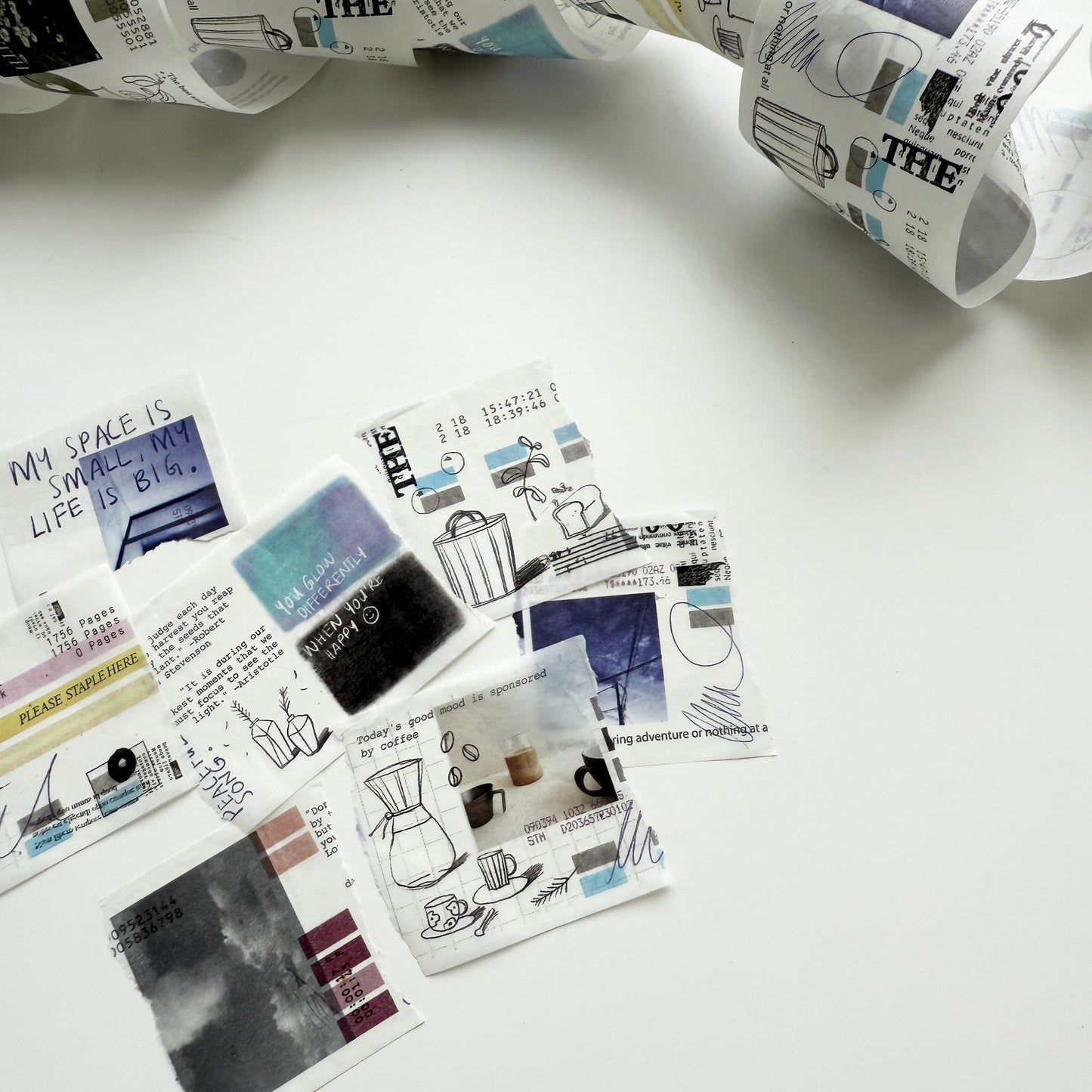 Kurukynki Here And There Washi Tape