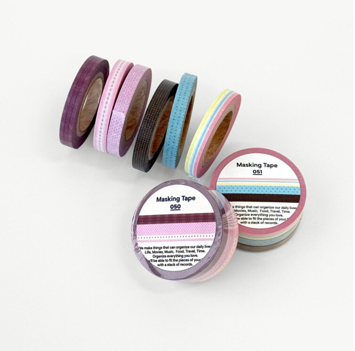 Organize a bit Masking Tape / 051