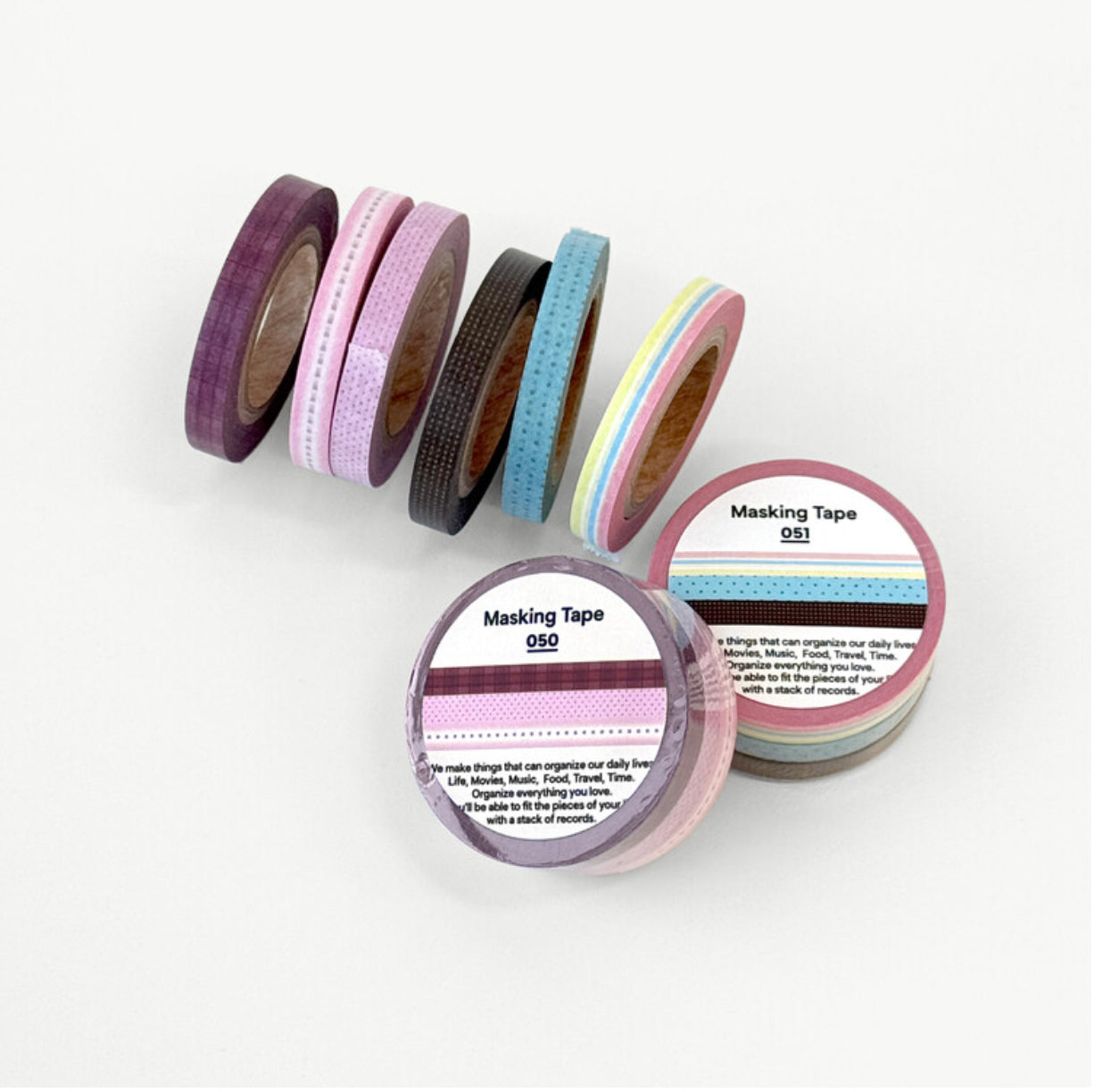 Organize a bit Masking Tape / 050