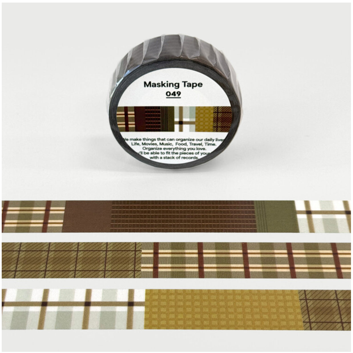 Organize a bit Masking Tape / 049