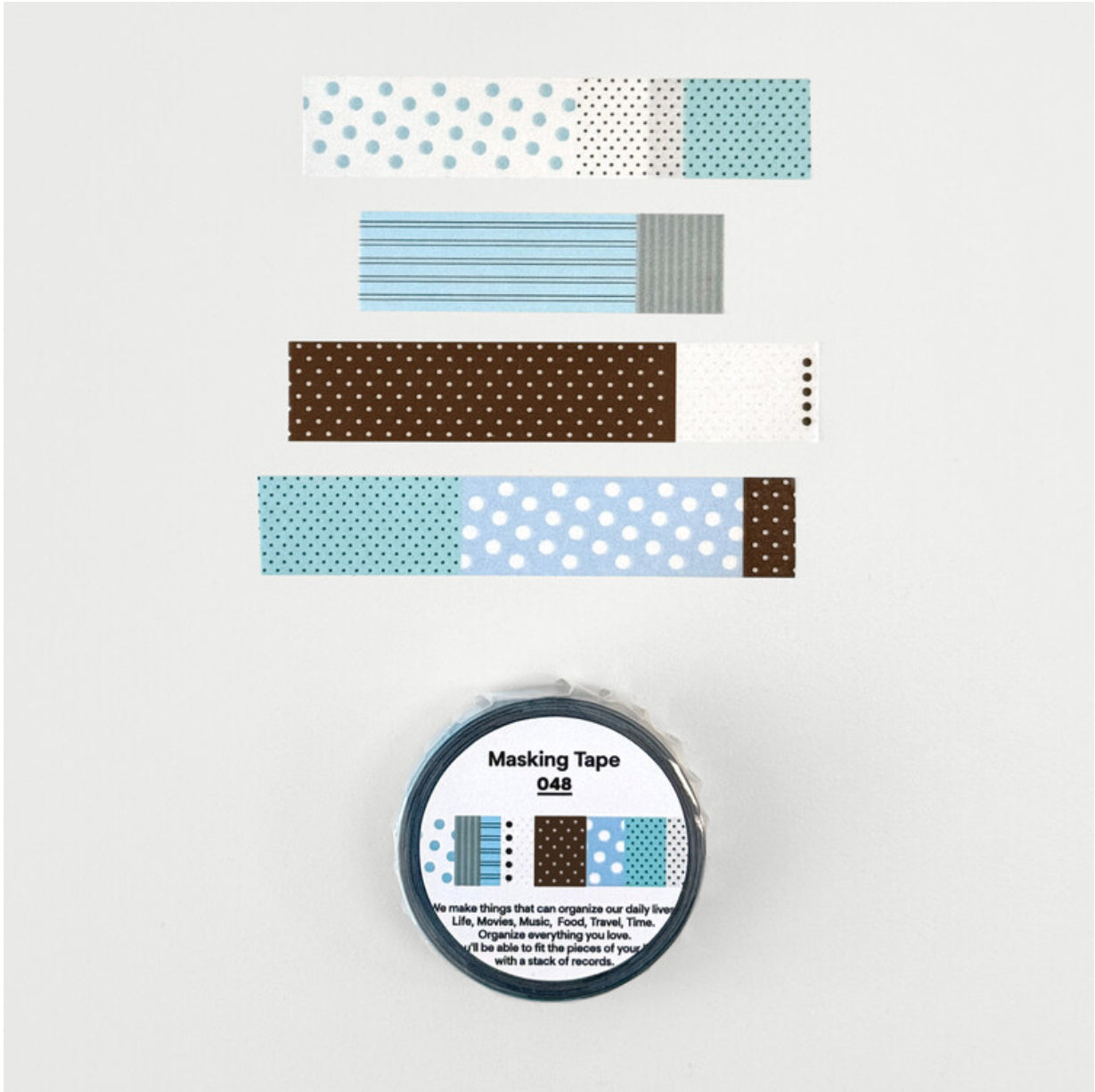 Organize a bit Masking Tape / 048