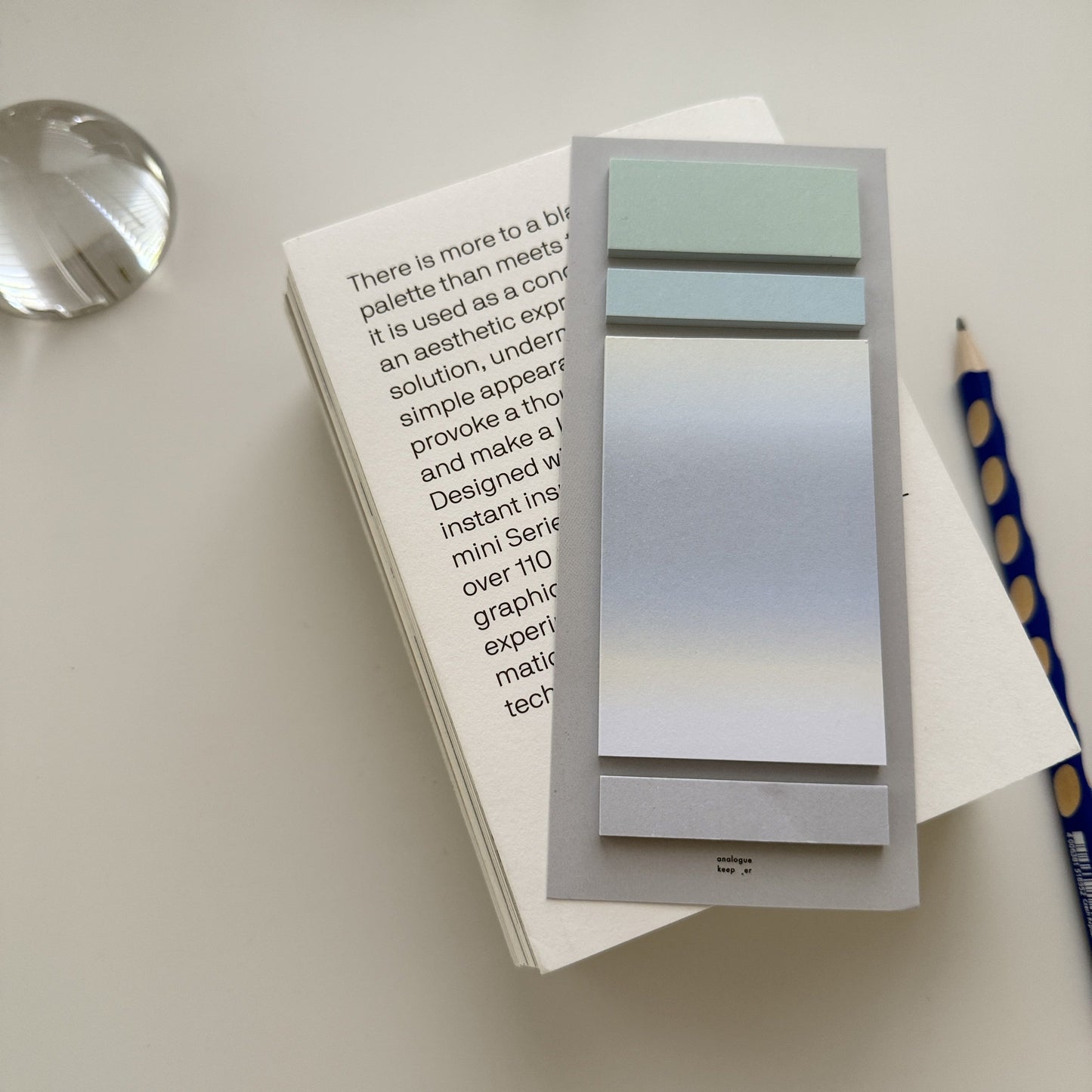 Analogue Keeper Sticky Note / 3 Designs