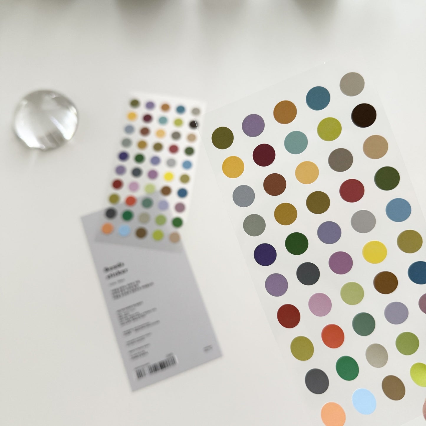 Analogue Keeper Beads Sticker / vivid (10mm)