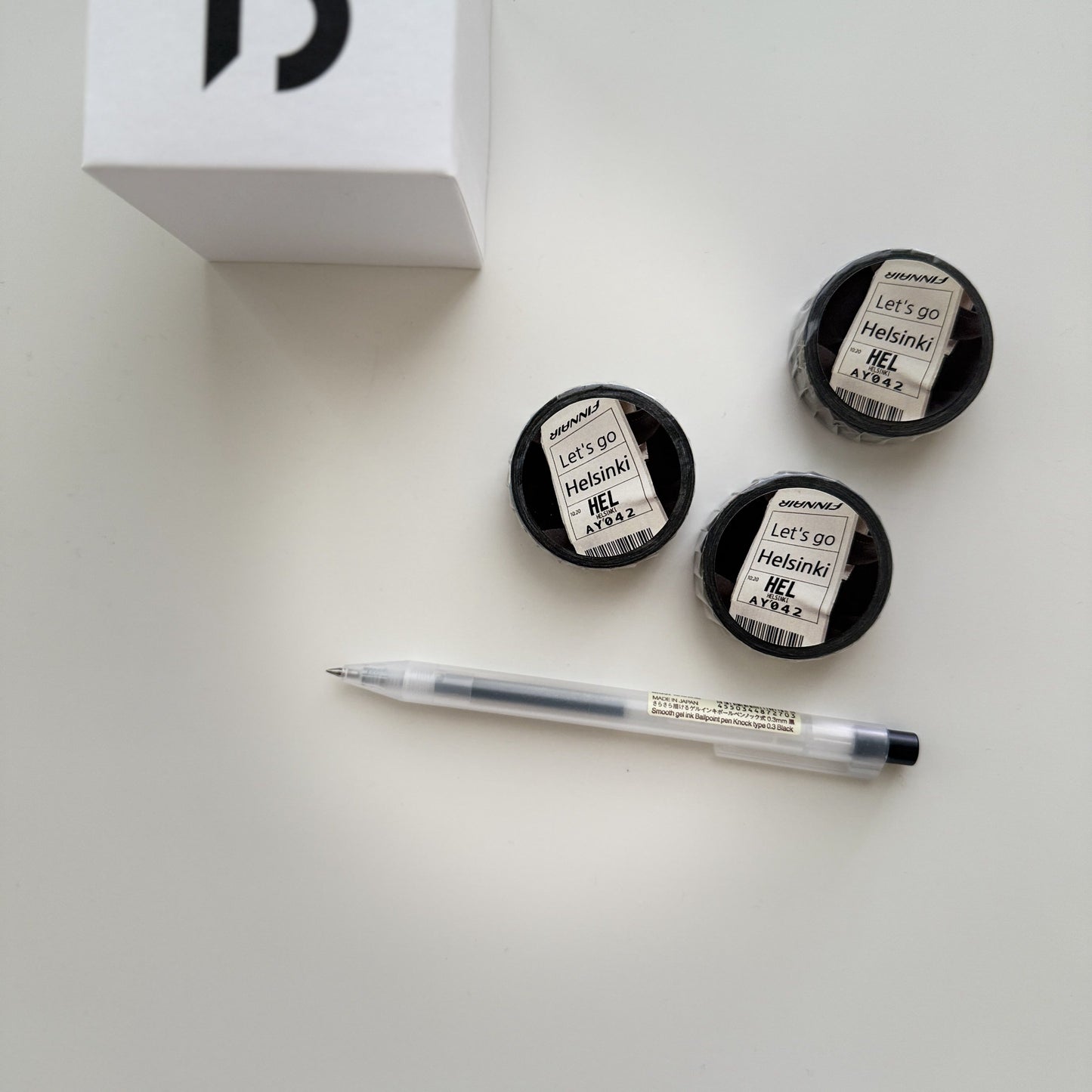 Kmmile Let's Go Helsinki Masking Tape