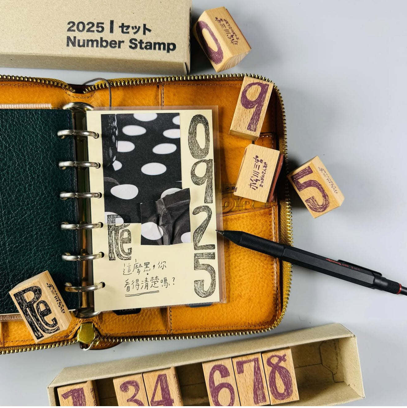 Number Stamp Set / Set I