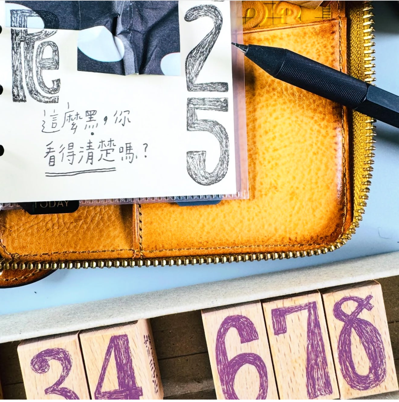 Number Stamp Set / Set I