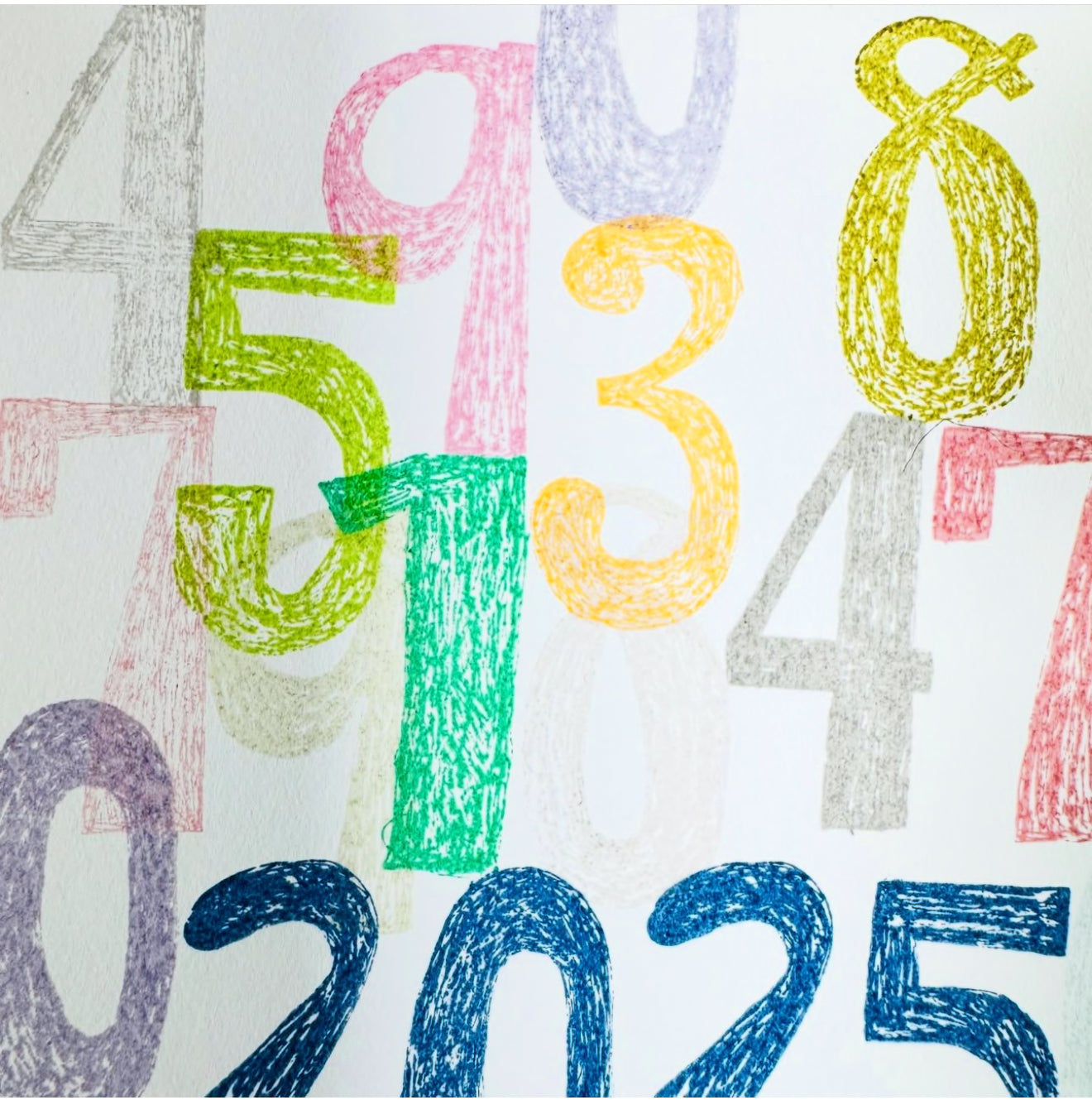 Number Stamp Set / Set I