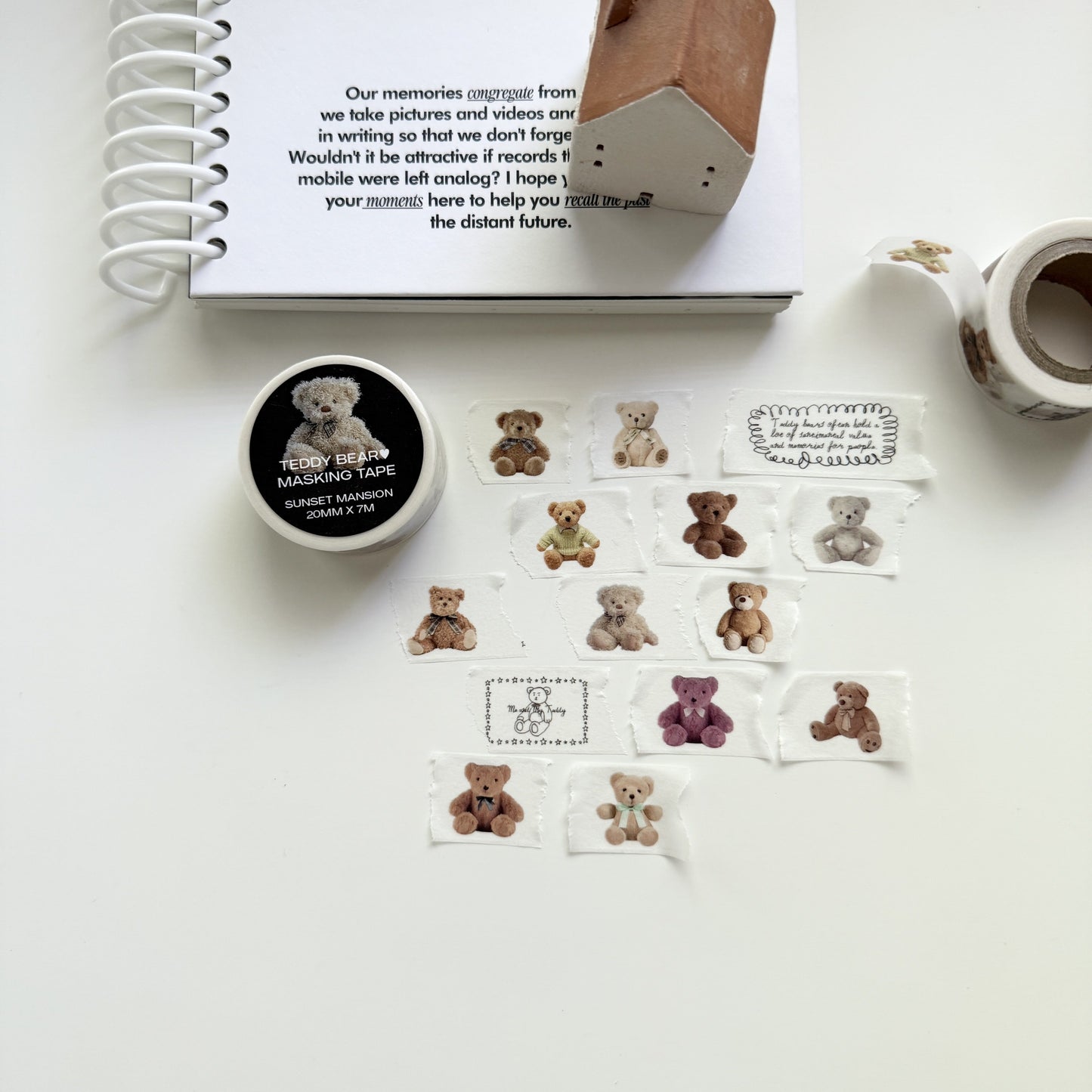 Teddy Bear Masking Tape