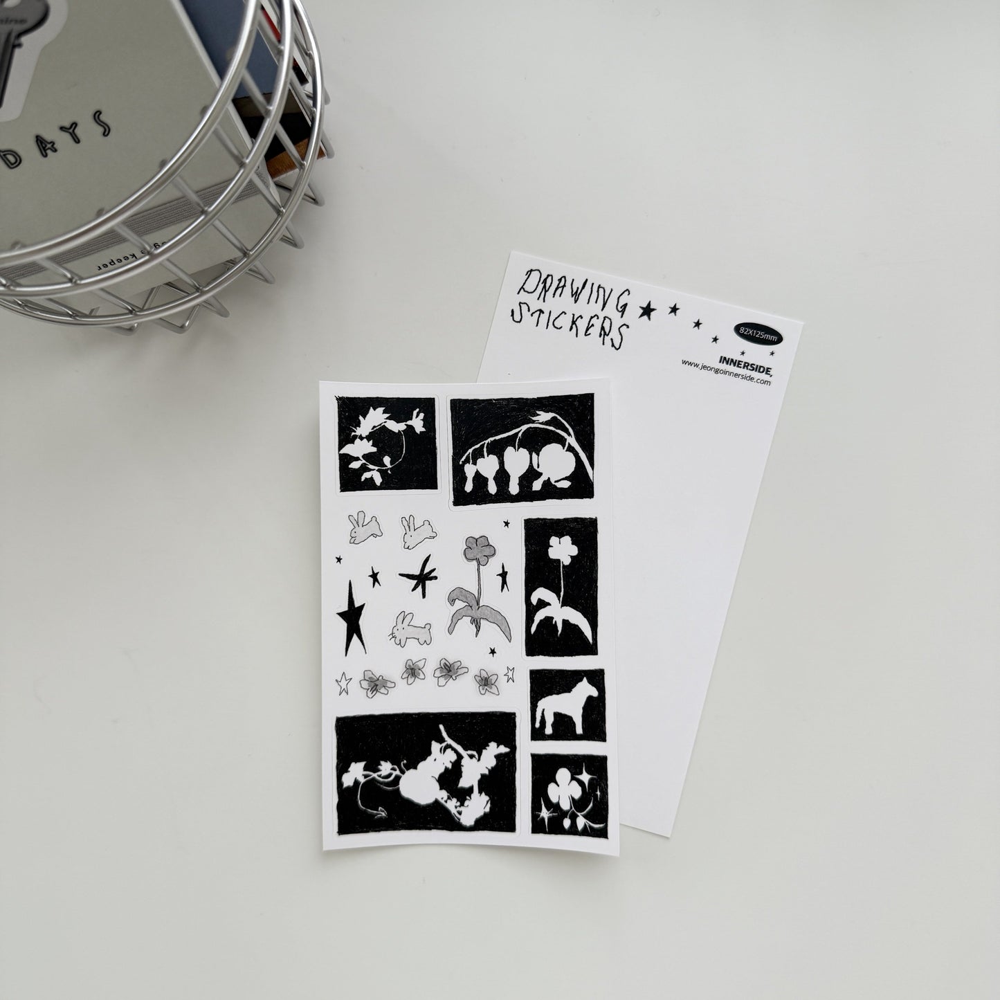 Jeongo Innerside Drawing Sticker | 012