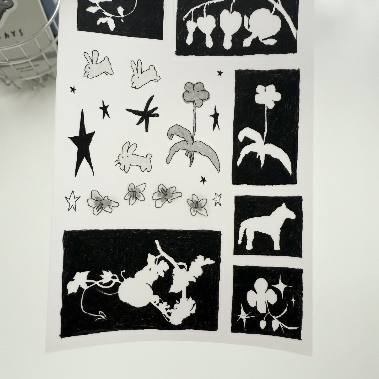 Jeongo Innerside Drawing Sticker | 012