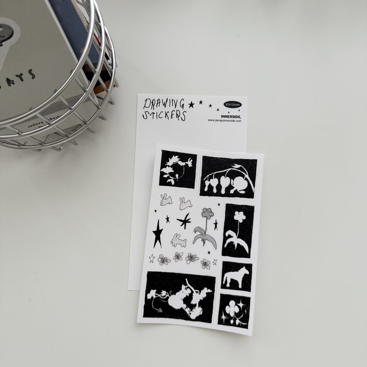 Jeongo Innerside Drawing Sticker | 012