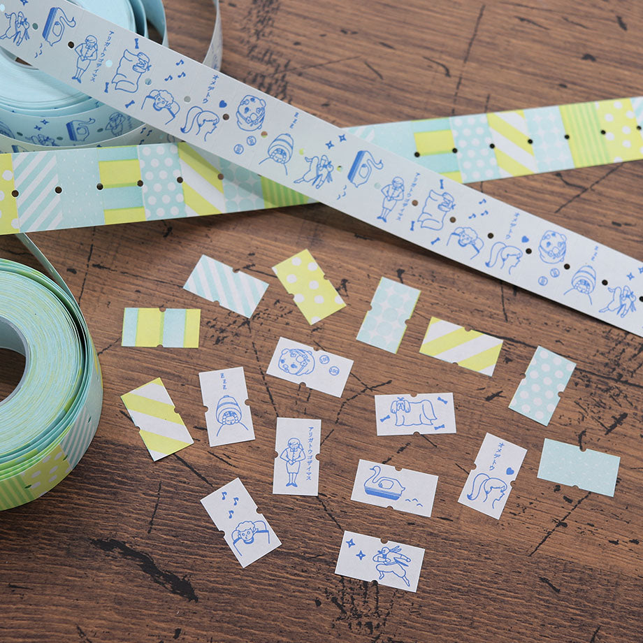 36 Sublo Label Sticker Roll / 4 Designs