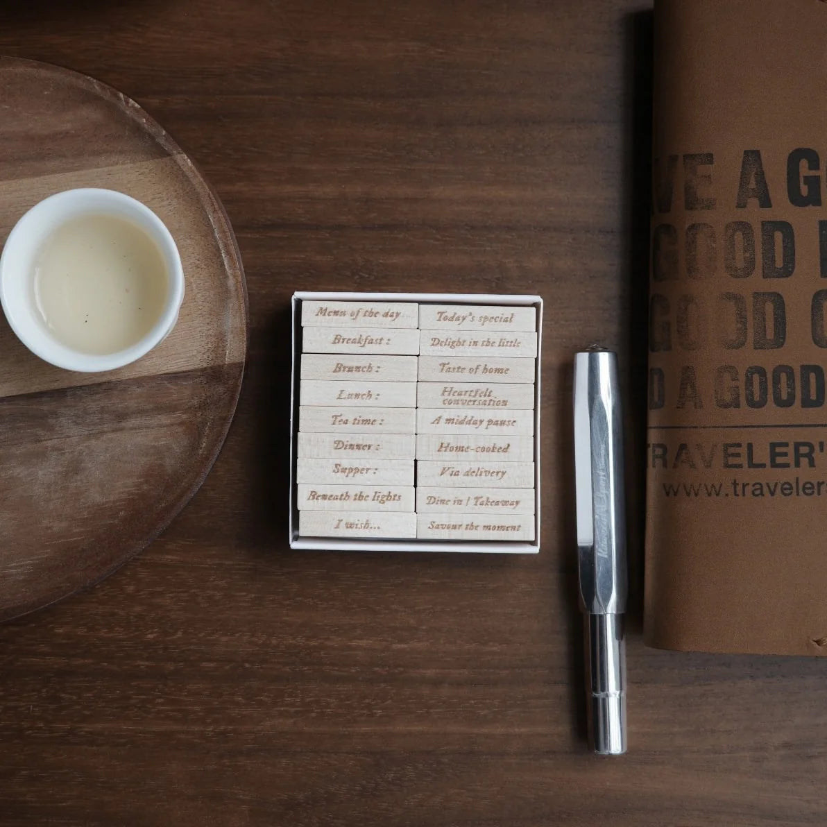 PC x Phavourite co. 9pt. (5) Rubber Stamp Set