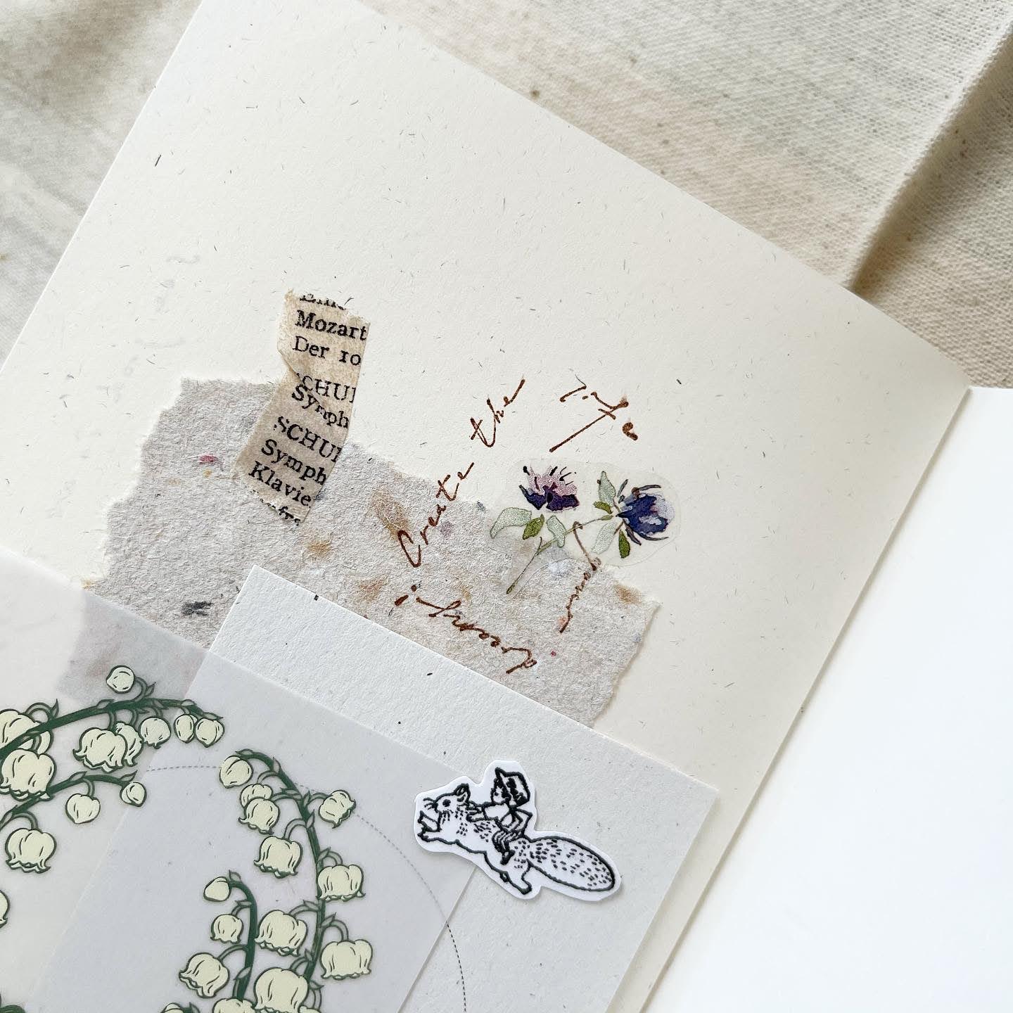 Pion CREATE_MORE Rubber Stamp Collection // 3 Designs