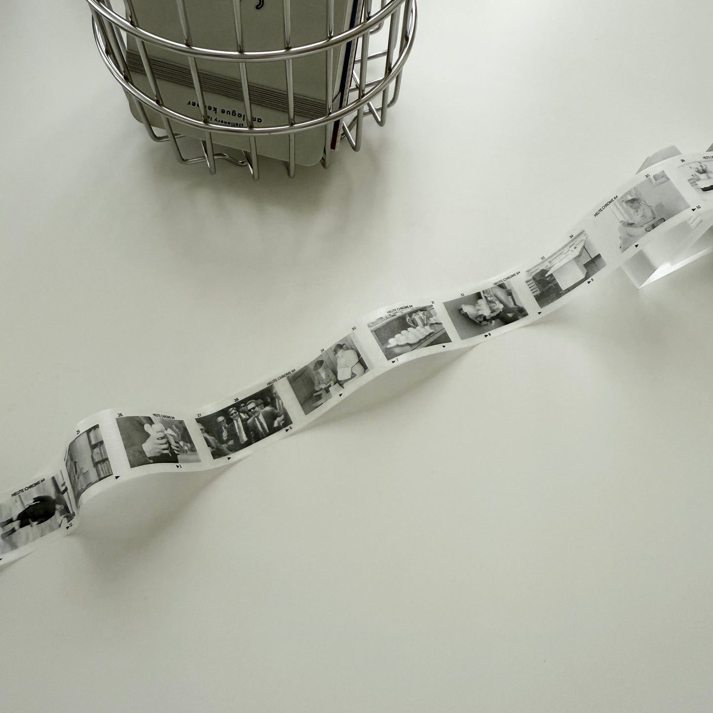 202hosil Vintage Film Masking Tape / Black & White