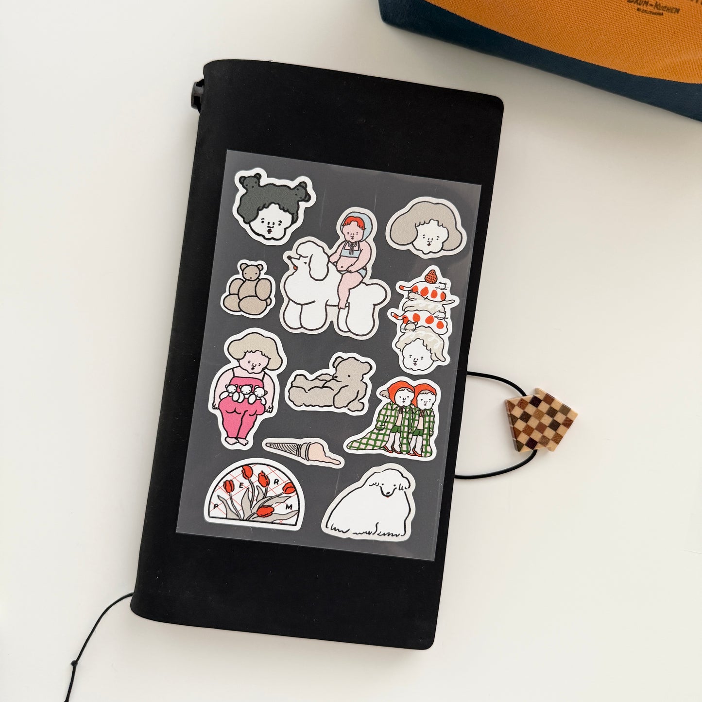 Nagaki Perm All-purpose Stickers / 2 Designs