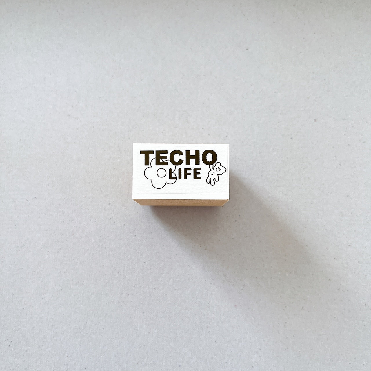 Tomoshop Rubber Stamp Design / TECHO LIFE Bear