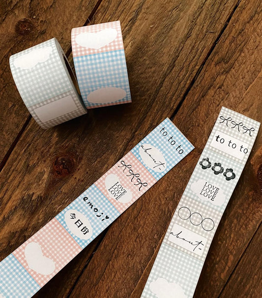 63 Penhouse x Hairmo (Large Size) Label Sticker Roll / 2 Designs