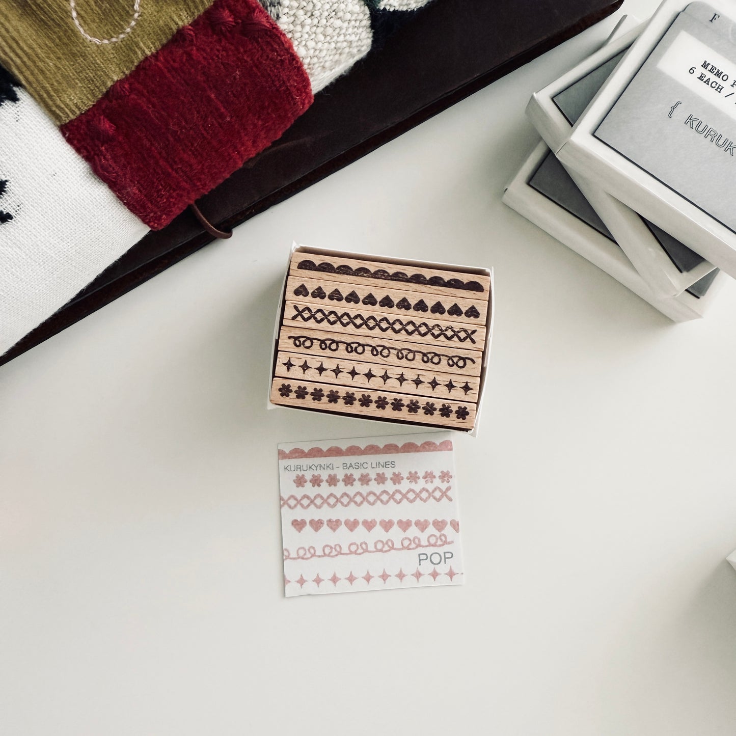 Kurukynki 2025 Summer Pattern Stamp Sets / 2 Options