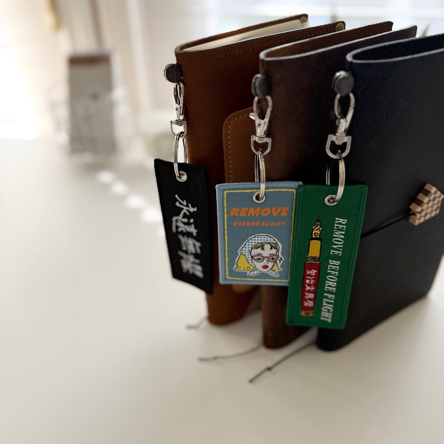 La Dolce Vita Fabric Journal Charms / 3 Designs