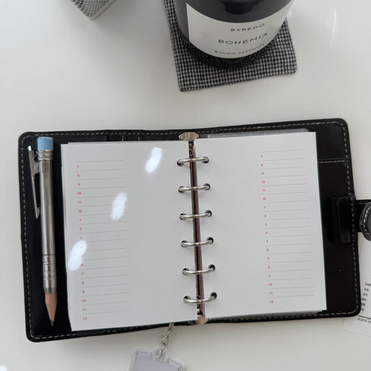 Organize a bit Pocket Ring Journal Refill / Daily