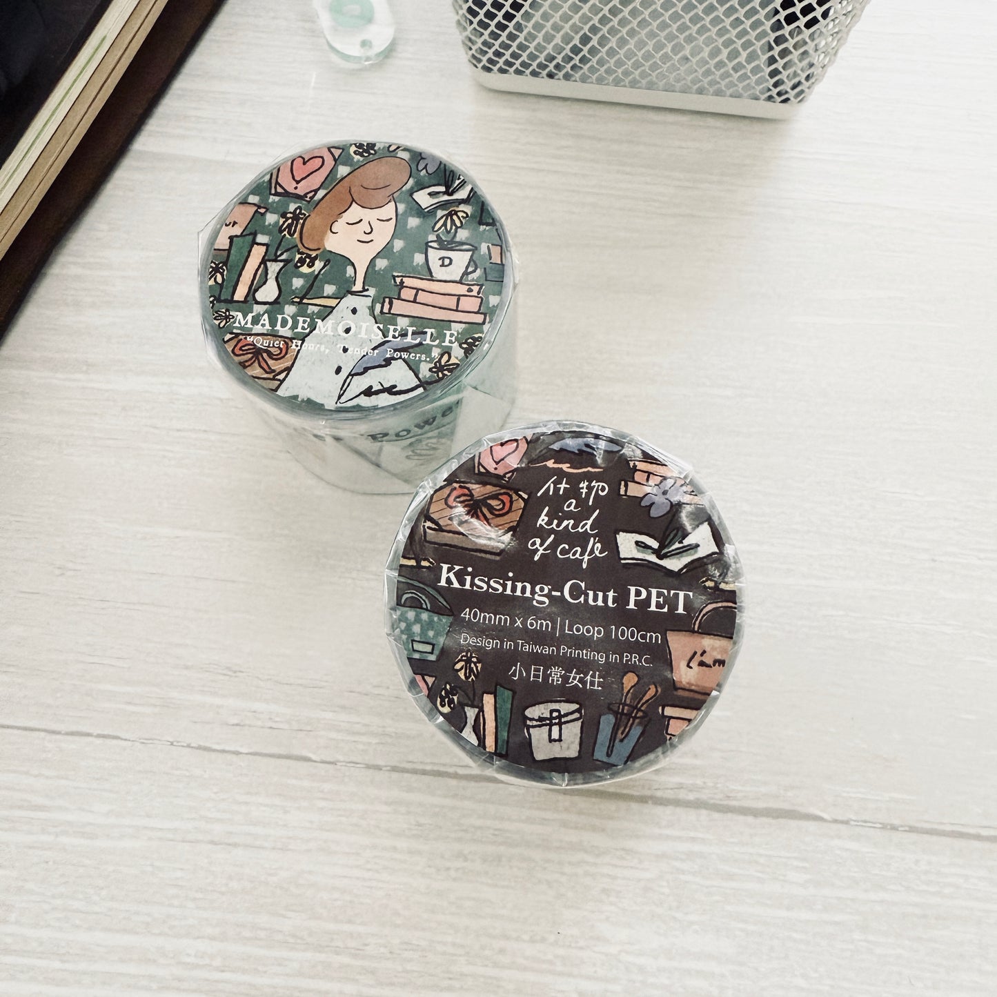 A Kind of Café Mademoiselle Kiss-cut Sticker Roll