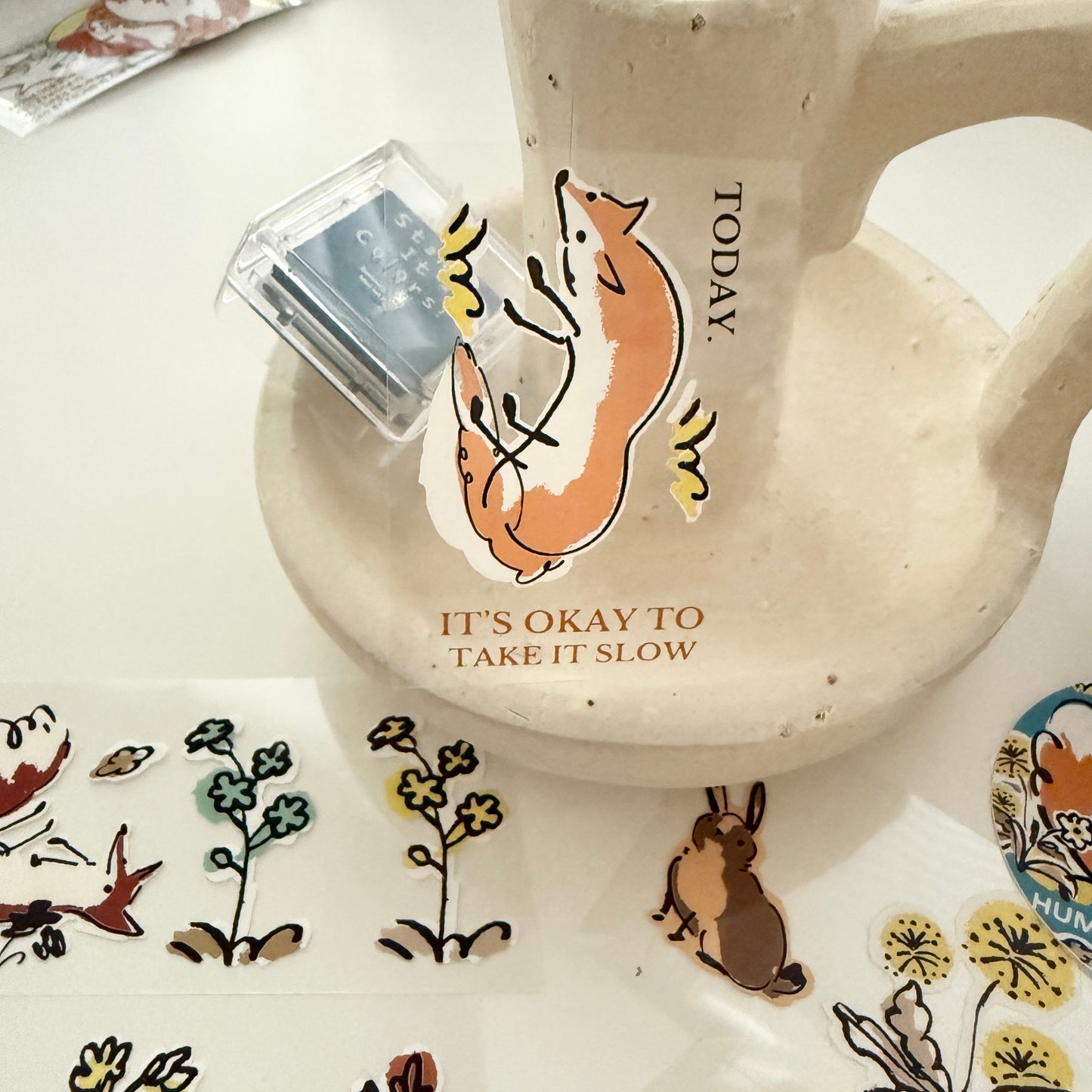 A kind of café Humming Breeze PET Tape