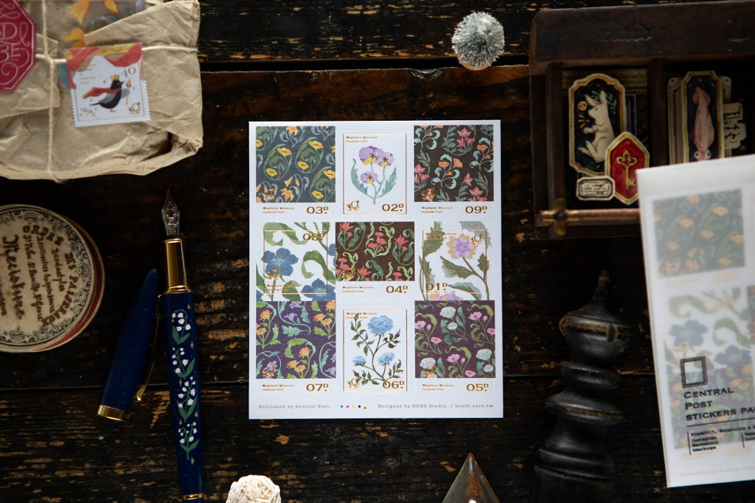 OURS The Wayfarer's Journal Stamp Sticker Pack