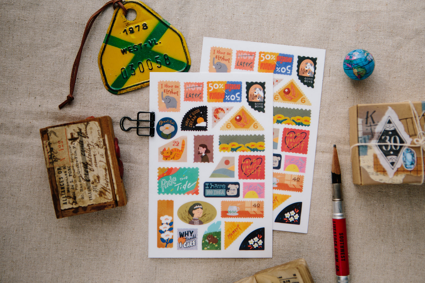 OURS Those Little Thoughts Sticker Pack