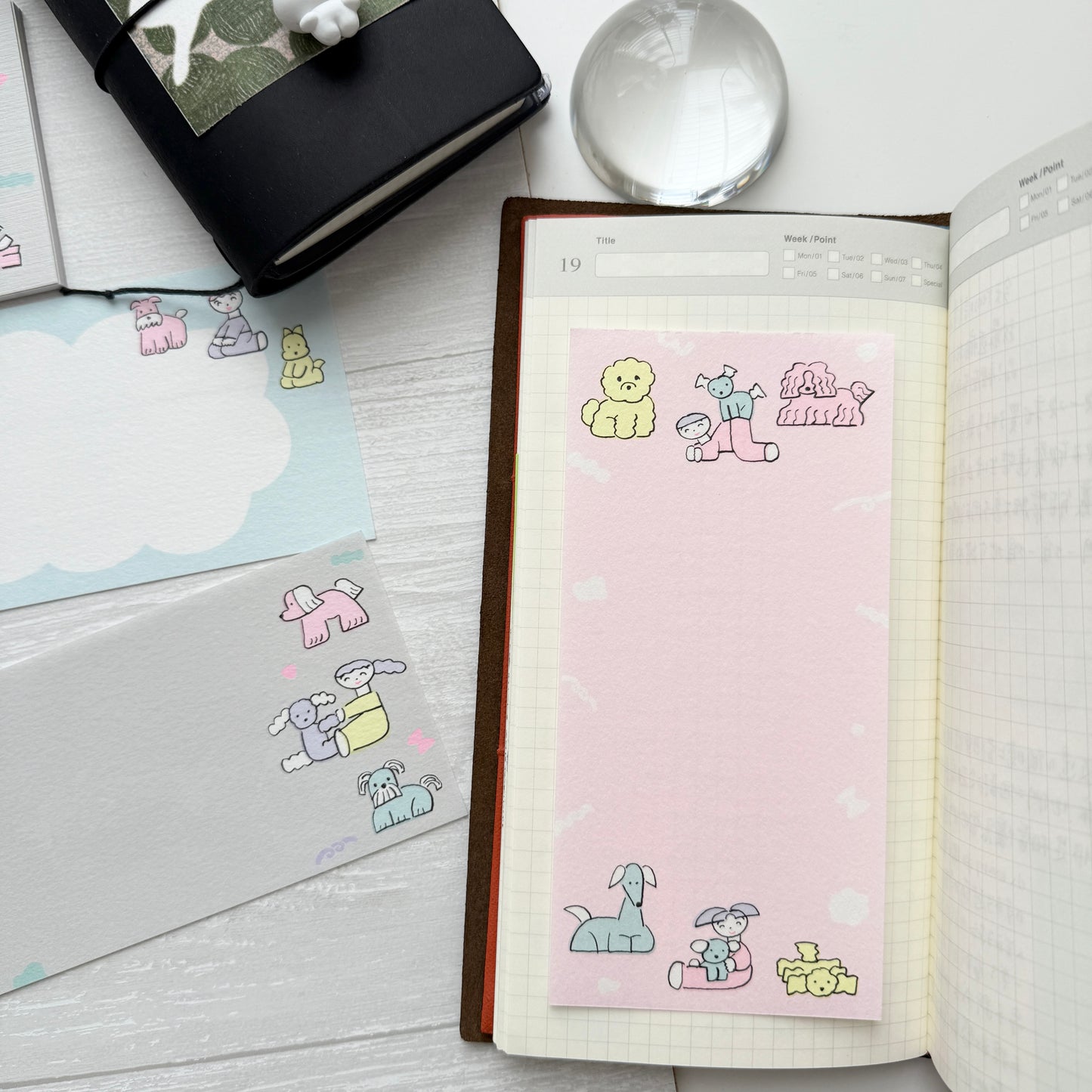 Cozyca Nishiwaki Tadashi Long Memo / 2 Designs