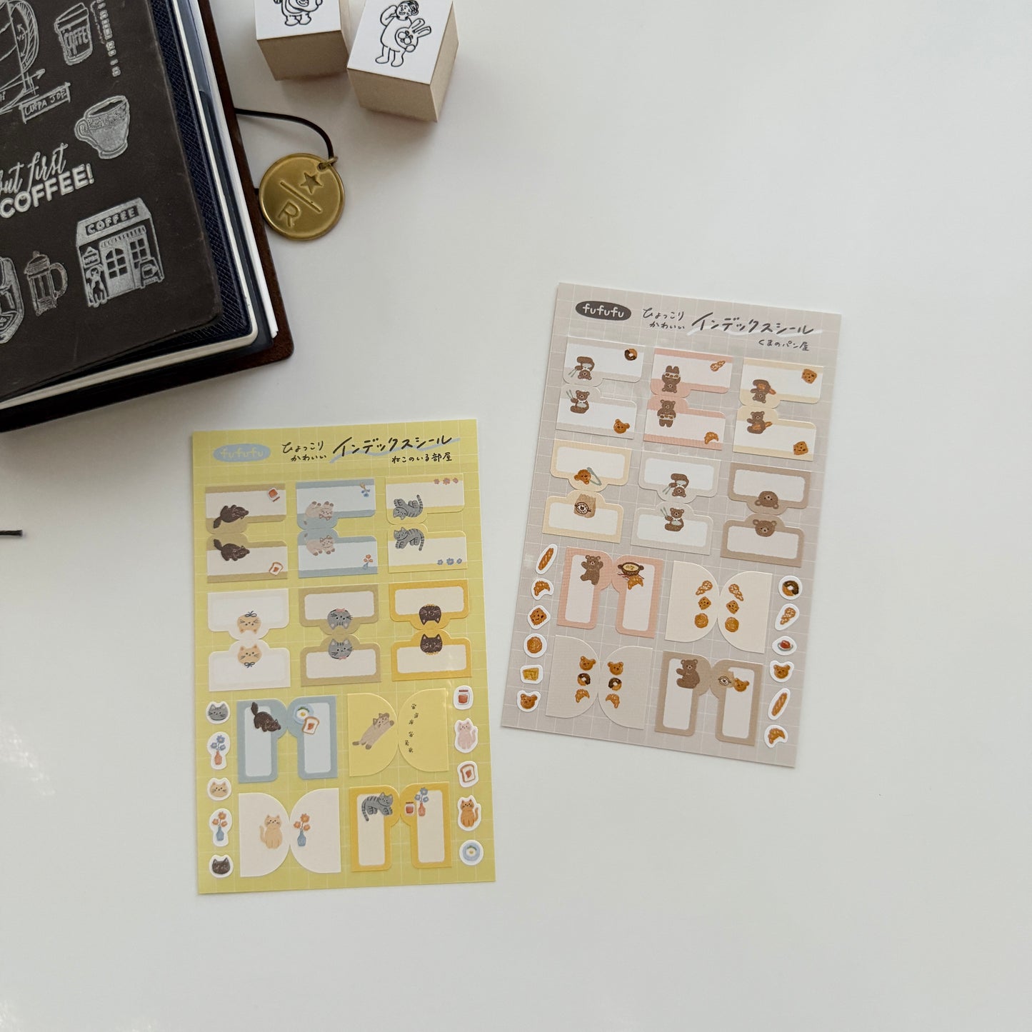 Furukawashiko Fufufu Index Label Sticker / 2 Designs