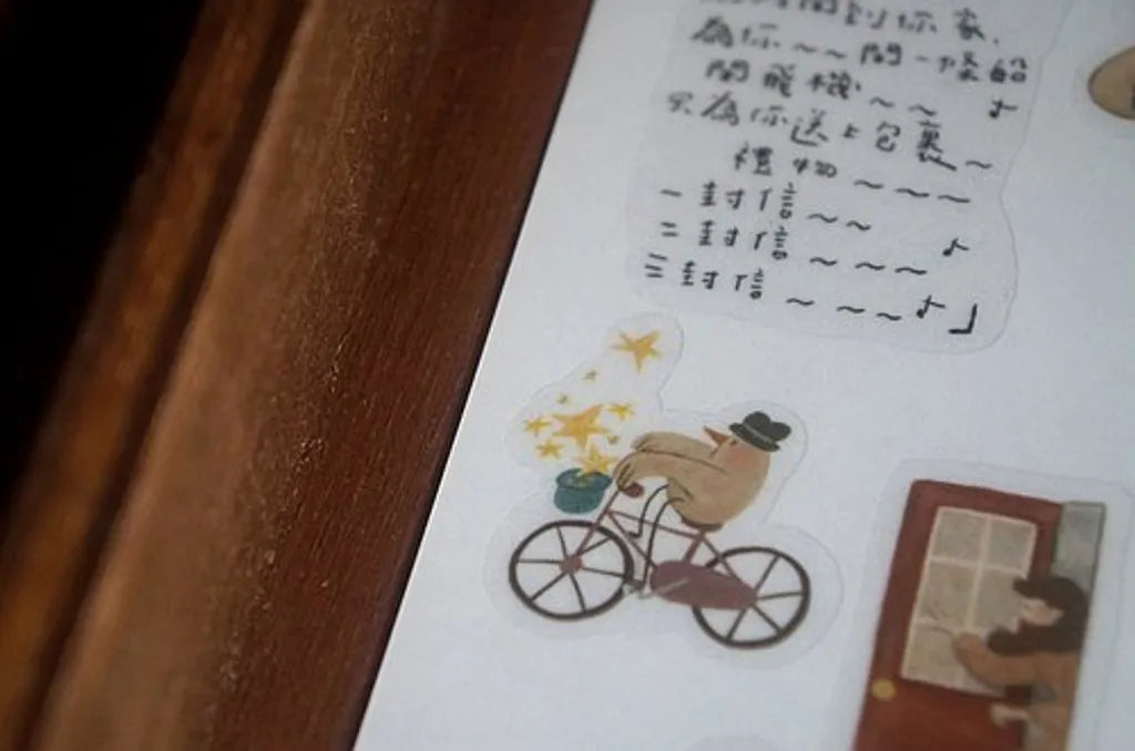 Yamadoro Mr. Bird Express Transfer Sticker