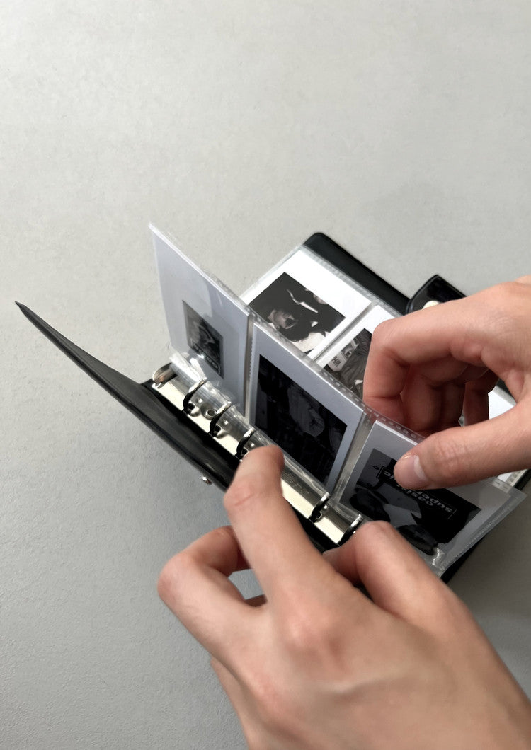 Jeongo Innerside Personal Ring Clear Pockets // 3 Top-loaded