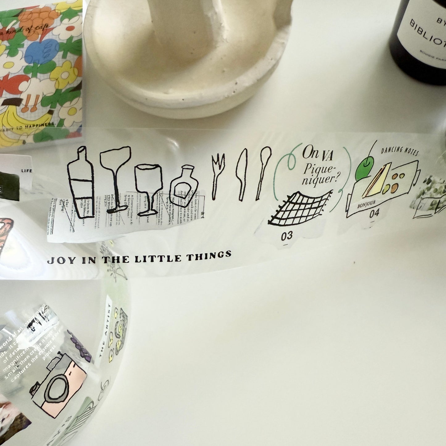 A kind of café NEW On Va Pique-niquer? PET Tape | Revisit ver.