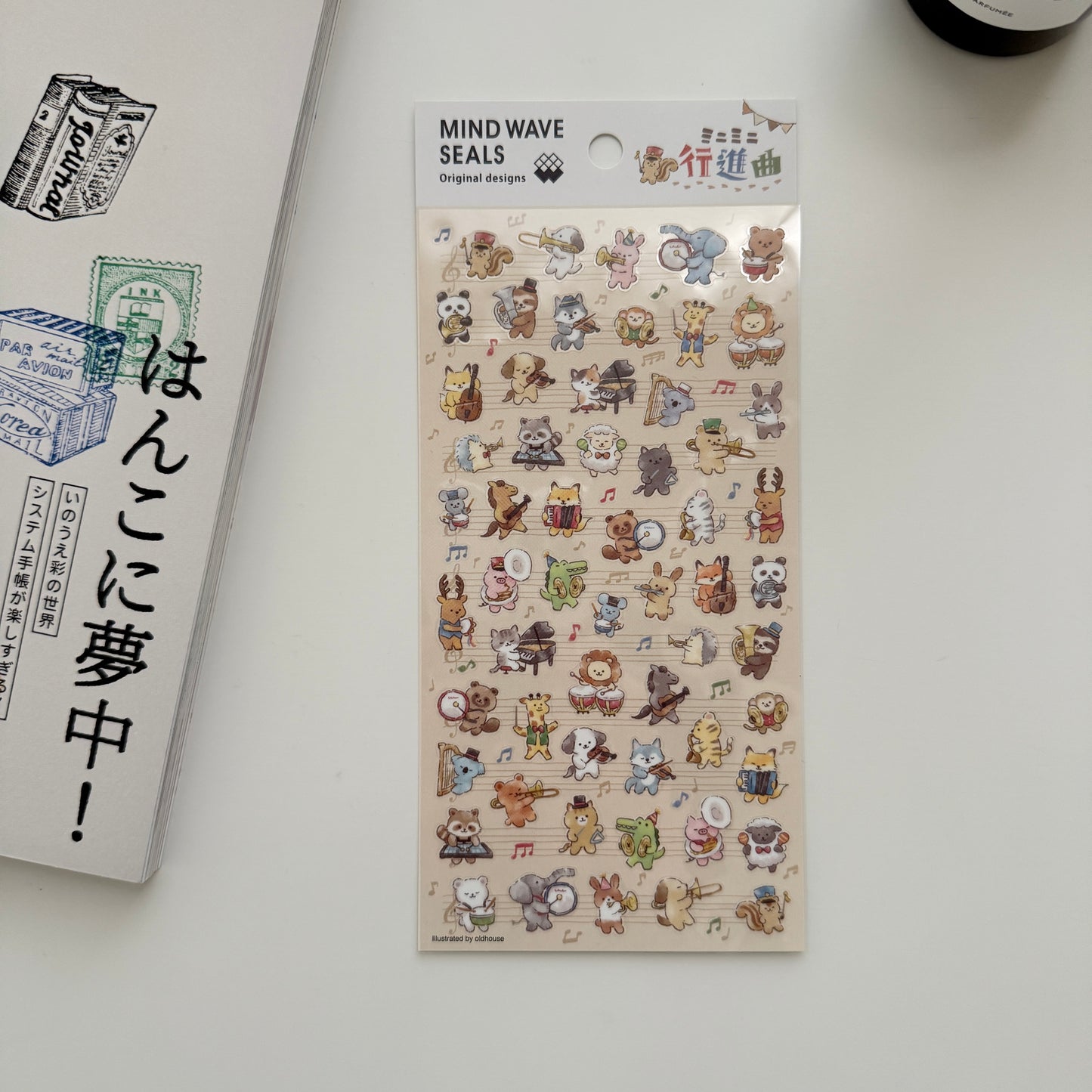 MIND WAVE Seals Sticker Sheet / 3 Designs