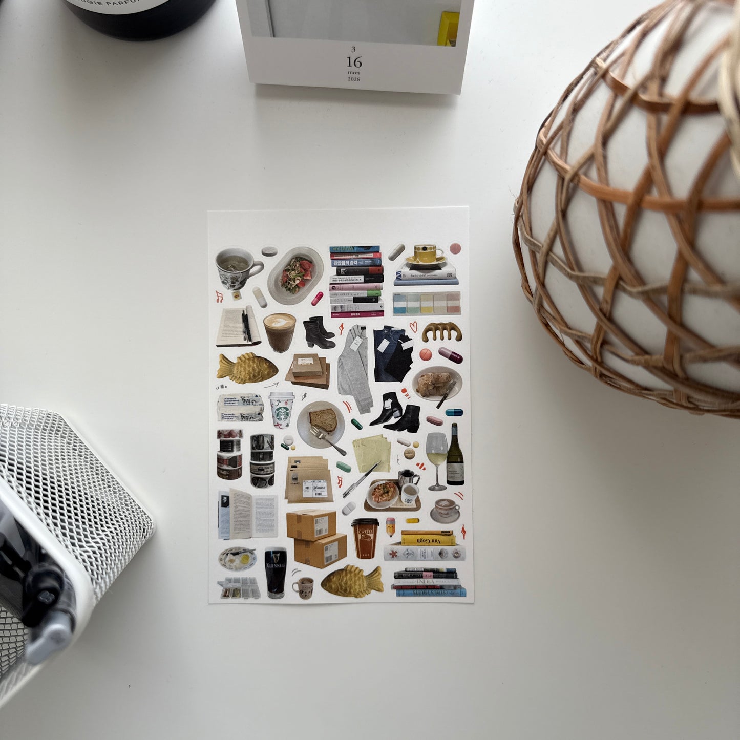 Kmmile Daily Object Sticker (2)