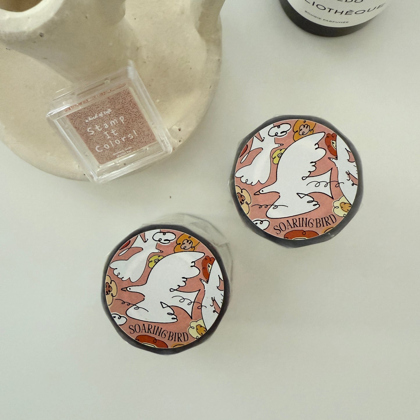A kind of café Soaring Bird PET Tape