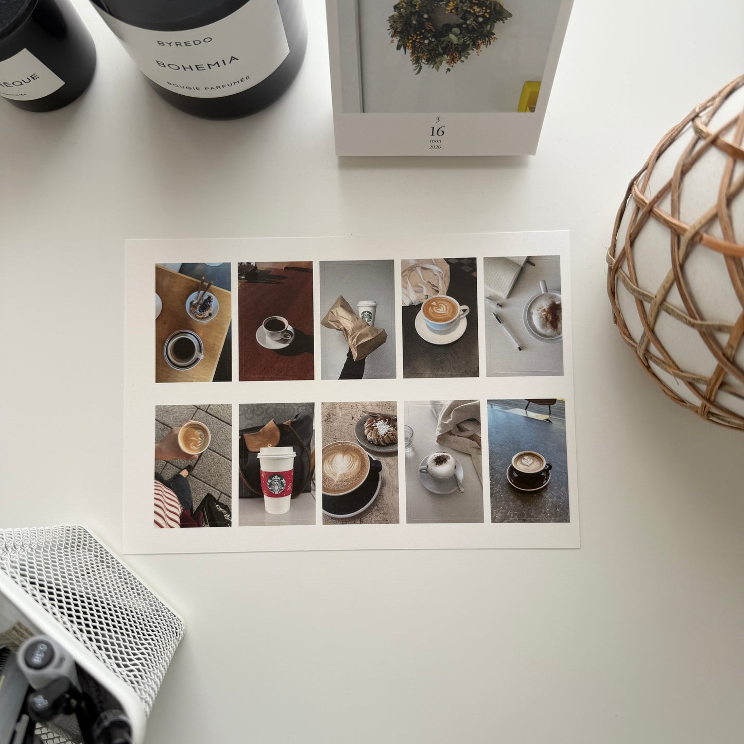 Kmmile Large Coffee Sticker Sheet (2)