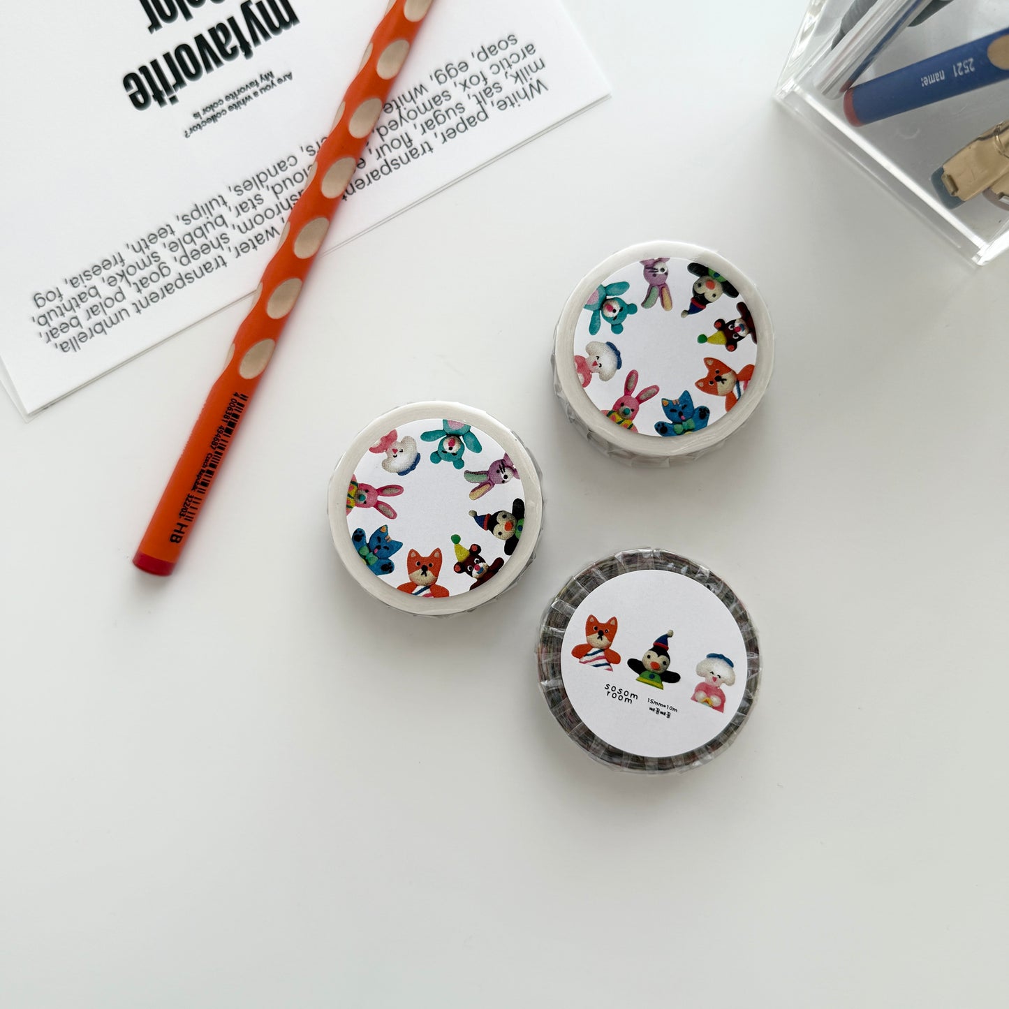 Sosomroom Pekom Pekom Masking Tape