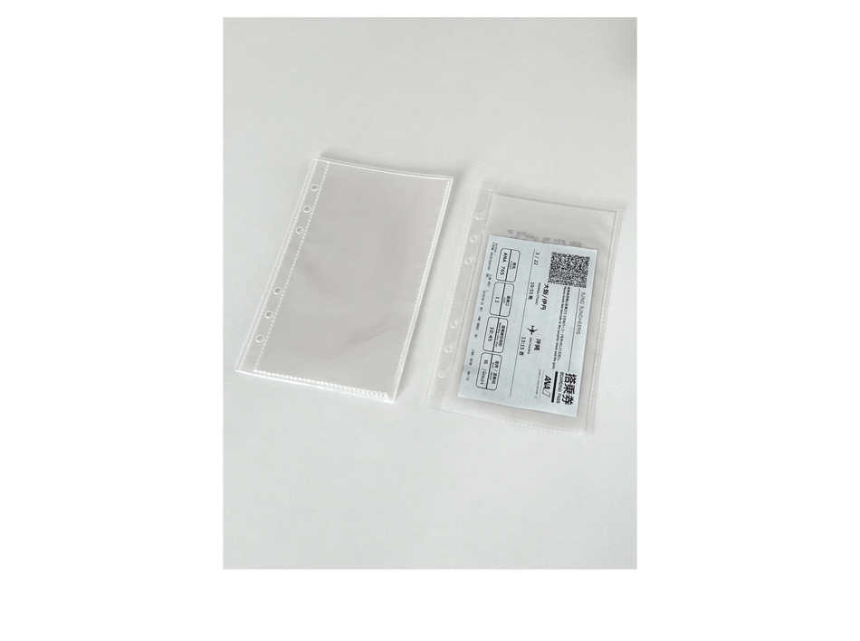 Jeongo Innerside Clear Pockets // 2 Vertical Pockets