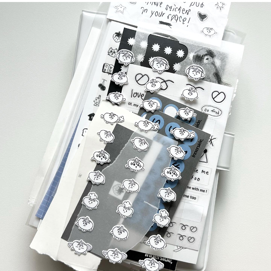 Jeongo Innerside Tomato Brings Good Luck Sticker